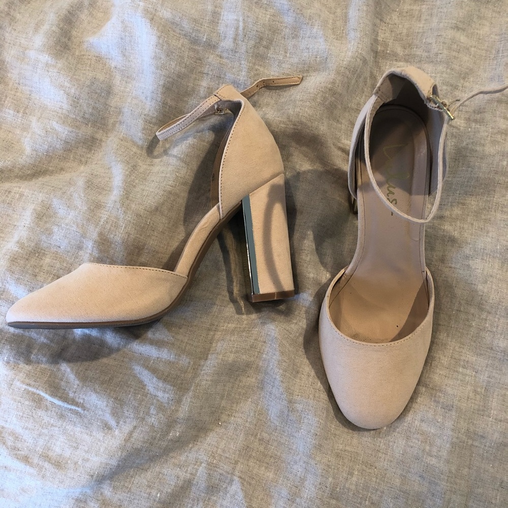 Lulus nude heel